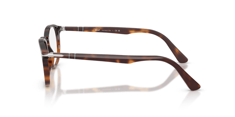 Persol PO3143V in Havana Brown / Clear - Side View