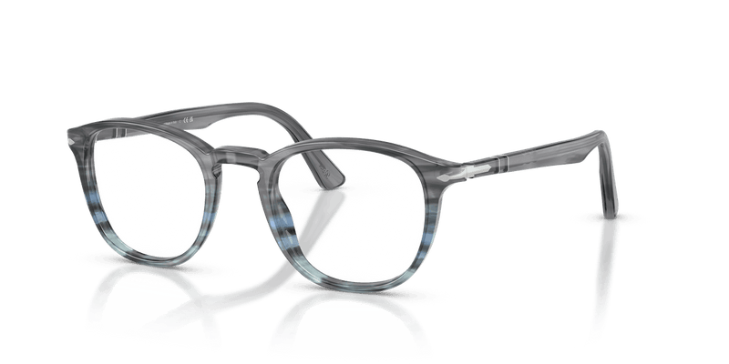 Persol PO3143V in Grey Gradient/Blue / Clear - Alternate View