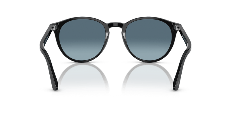 Persol PO3152S in Black / Azure Gradient Blue - Temple Detail