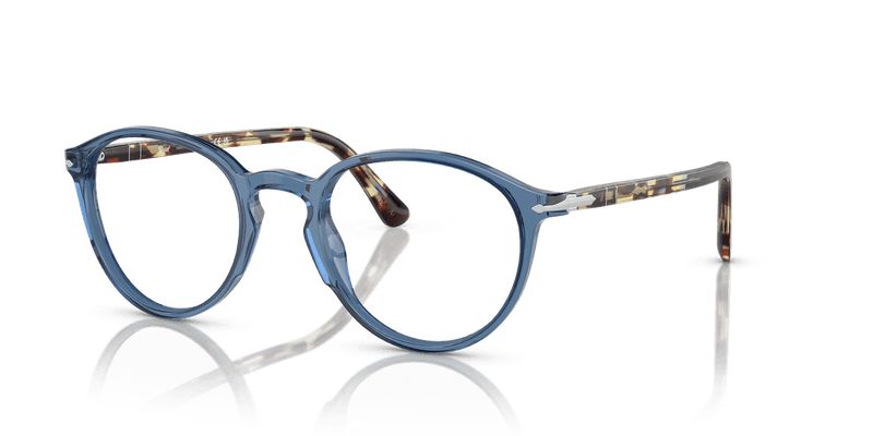 Persol PO3218V in Transparent Navy / Clear - Alternate View