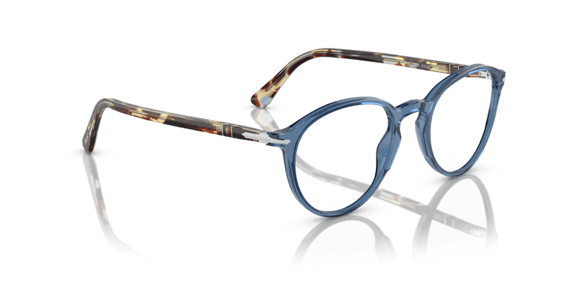 Persol PO3218V in Transparent Navy / Clear - Alternate View