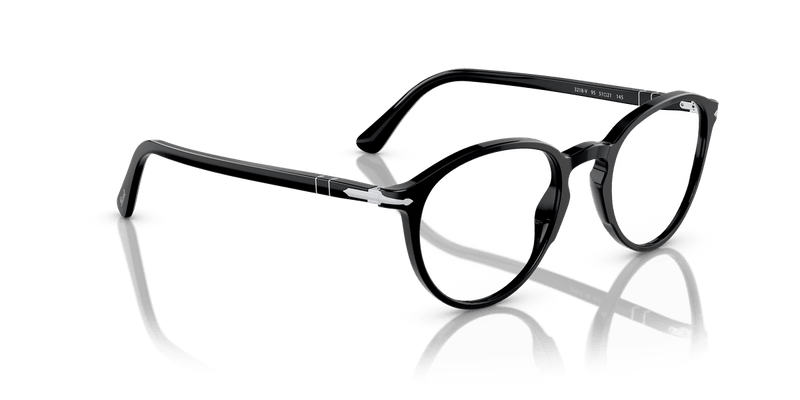 Persol PO3218V in Black / Clear - Alternate View