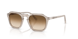 Transparent Brown Grey / Clear Gradient Brown (124051)