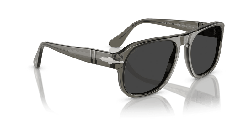 Persol JEAN PO3310S in Smoke / Polar Black (110348) - Back View