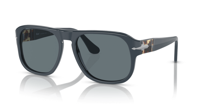 Persol JEAN PO3310S in Dusty Blue / Dark Blue Polarized (11893R) - Alternate View