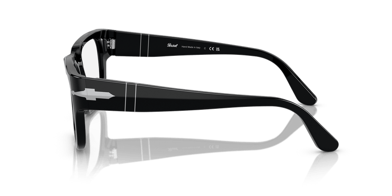 Persol PO3315V in Black / Clear - Alternate View