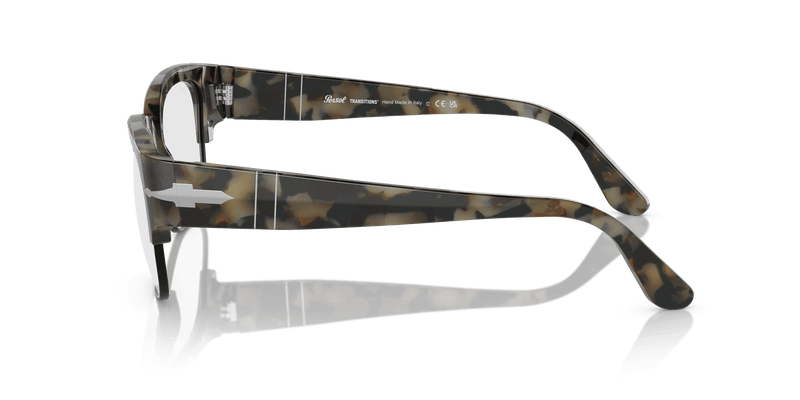 Persol TOM PO3319S in Brown Tortoise / Transitions 8 Sapphire (1071GG) - Alternate View