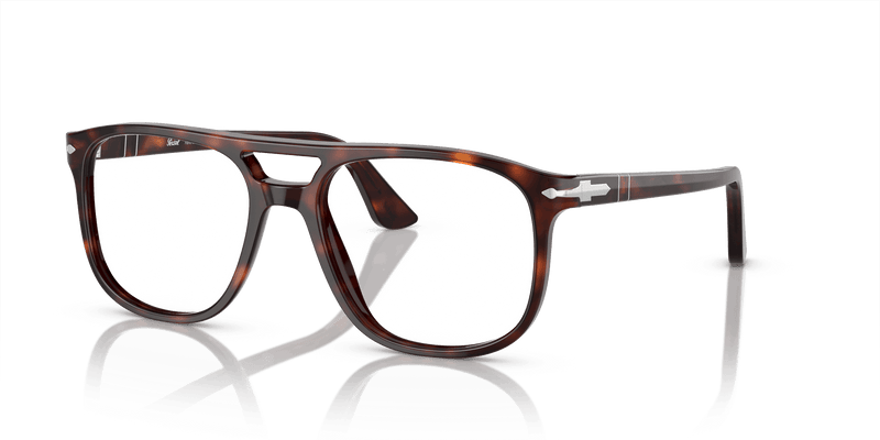 Persol GRETA PO3329V in Havana / Clear (24) - Alternate View