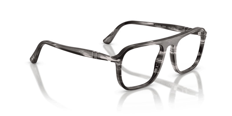 Persol JACQUES PO3359V in Black Grey / Clear (1238) - Alternate View