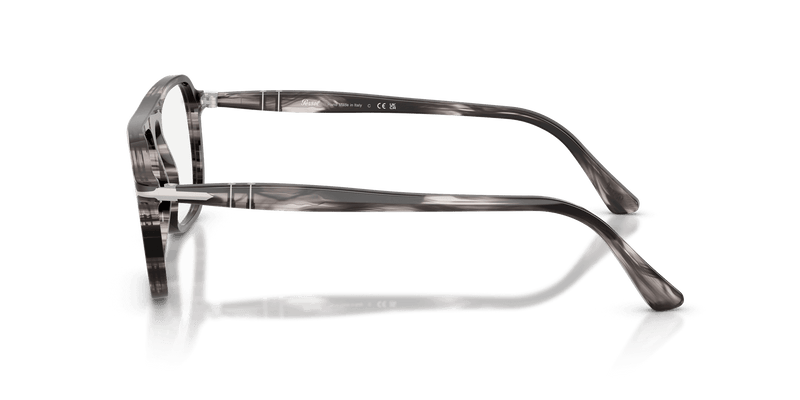 Persol JACQUES PO3359V in Black Grey / Clear (1238) - Alternate View