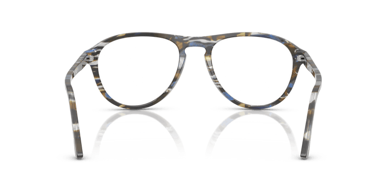 Persol LYNN PO3371V in Frost Grey/Nautical Blue / Clear (1222) - Alternate View