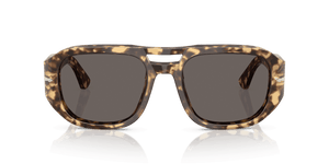 Brown/Beige Tortoise / Dark Grey (1056B1)