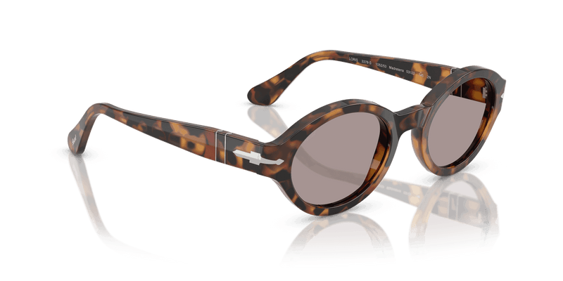 Persol LORIS PO3378S in Madreterra / Violet (105253) - Back View