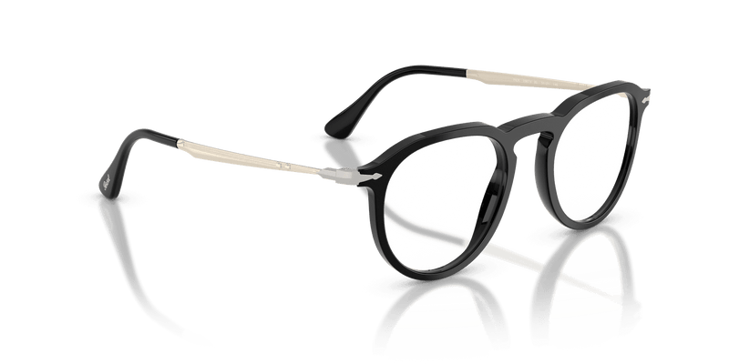 Persol PIER PO3387V in Black / Clear (95) - Alternate View