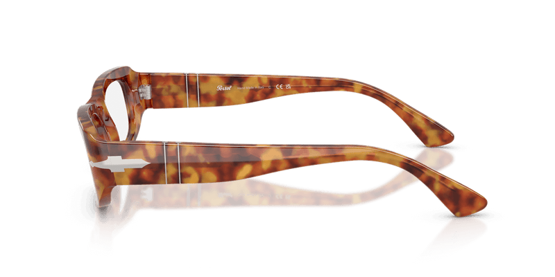Persol PO3388V in Brown Tortoise / Clear - Side View