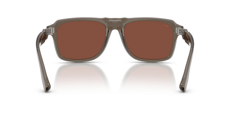 Persol PO8002S in Opal Grey / Red - Back View