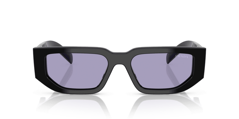 Prada PR 09ZS in Black / Violet (16K01O) - Back View