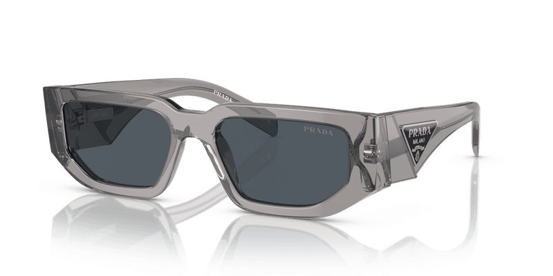 Prada PR 09ZS in Transparent Asphalt / Dark Grey (18S09T) - Alternate View