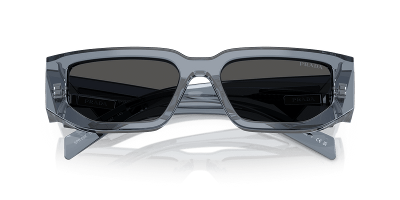 Prada PR 09ZS in Transparent Ocean / Dark Grey (17T08Z) - Alternate View