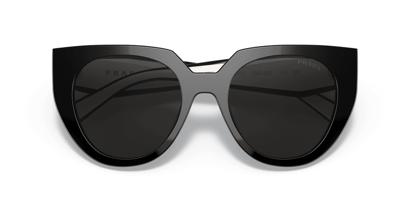 Prada PR 14WS in Black/Talc / Dark Grey (09Q5S0) - Alternate View