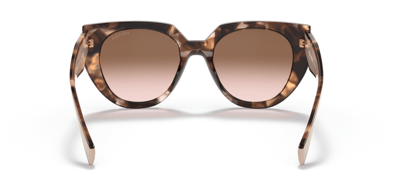Prada PR 14WS in Caramel Tortoise/Powder / Brown Gradient (01R0A6) - Alternate View