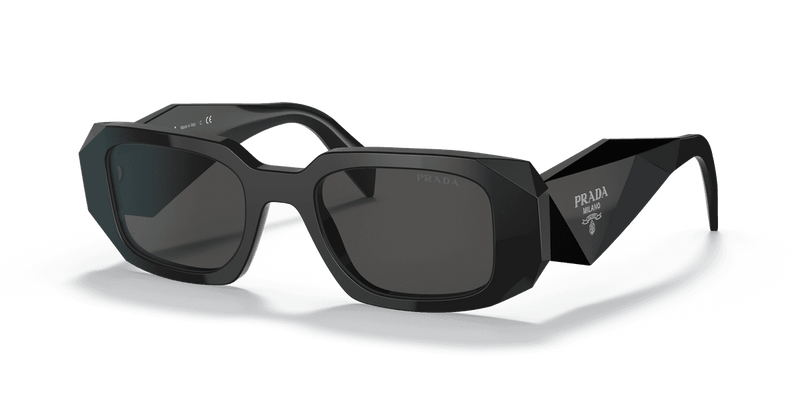 Prada PR 17WS in Black / Dark Grey (1AB5S0) - Alternate View
