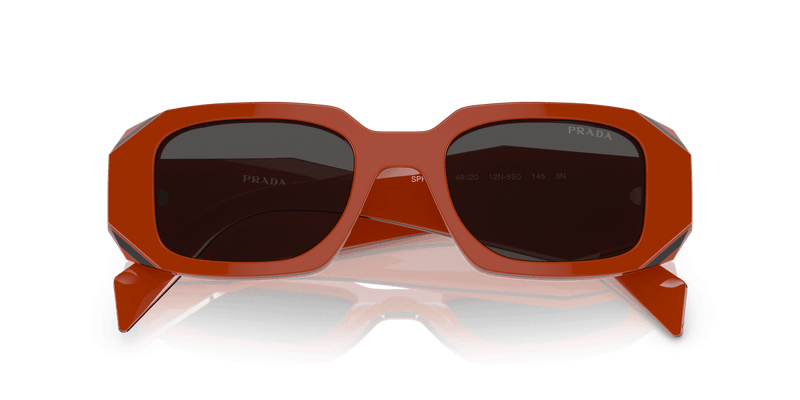 Prada PR 17WS in Orange/Black / Dark Grey (12N5S0) - Alternate View
