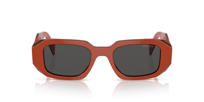 Prada PR 17WS in Orange/Black / Dark Grey (12N5S0) - Alternate View