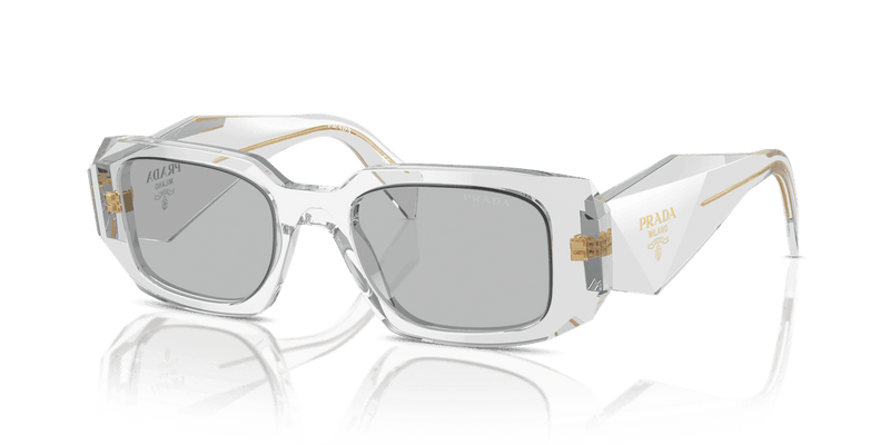 Prada PR 17WS in Transparent Grey / Light Grey (12R30B) - Alternate View