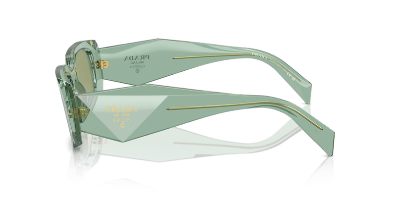 Prada PR 17WS in Transparent Sage / Green Mirror Internal Silver (11R10E) - Alternate View