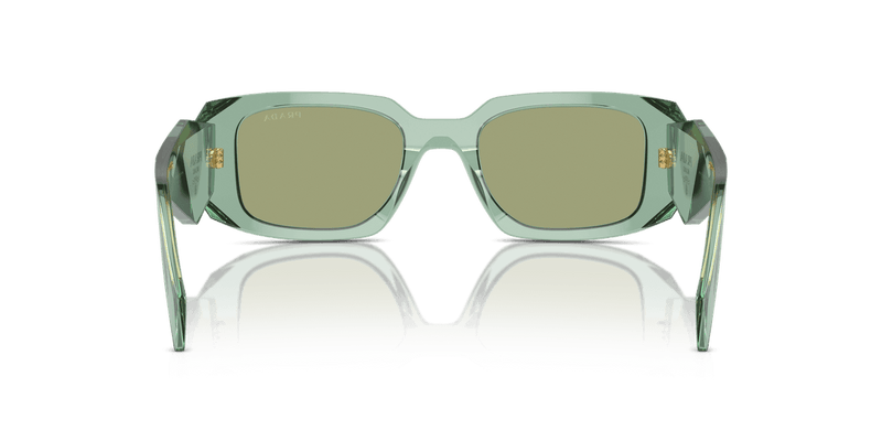 Prada PR 17WS in Transparent Sage / Green Mirror Internal Silver (11R10E) - Alternate View