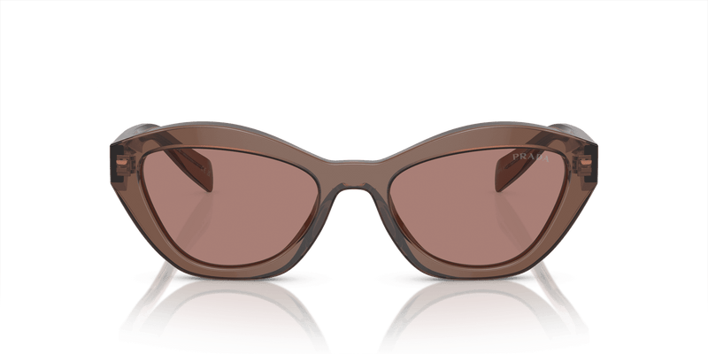 Prada PR A02S in Brown Transparent / Light Brown (17O60B) - Alternate View