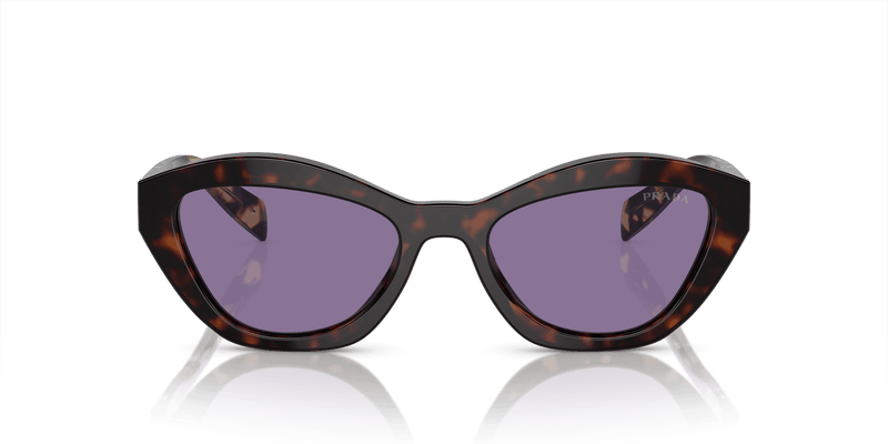 Prada PR A02S in Havana / Violet Mirror Internal Silver (17N50B) - Alternate View