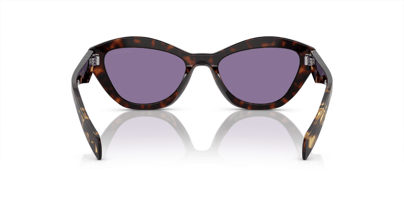 Prada PR A02S in Havana / Violet Mirror Internal Silver (17N50B) - Alternate View