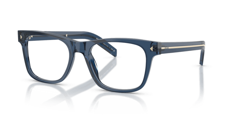 Prada PR A13V in Hematite (08Q1O1) - Front View