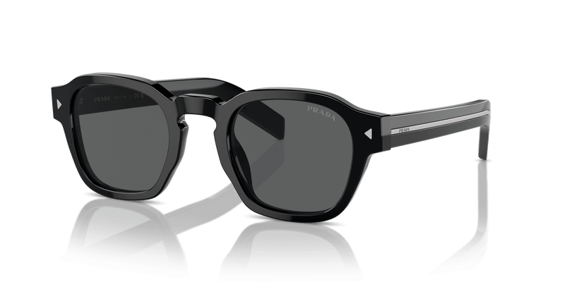 Prada PR A16S in Black / Dark Grey (16K731) - Alternate View