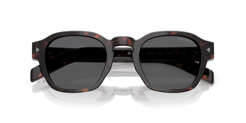 Prada PR A16S in Tartaruga Radica / Dark Grey (17N731) - Alternate View
