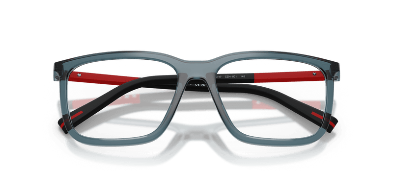 Prada Linea Rossa PS 01SV in Blue Transparent (CZH1O1) - Alternate View
