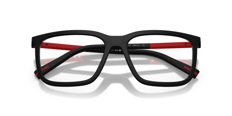 Prada Linea Rossa PS 01SV in Rubbered Black (DG01O1) - Alternate View