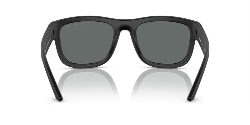 Prada Linea Rossa PS 01ZS in Black Rubber / Dark Grey Polar (DG002G) - Alternate View