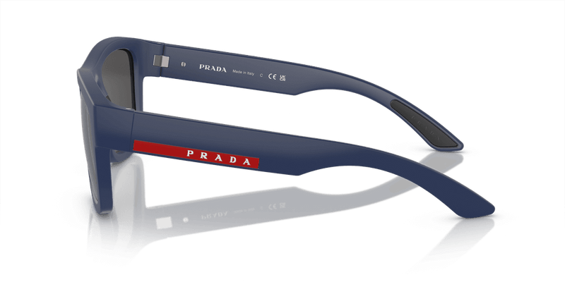 Prada Linea Rossa PS 01ZS in Blue Rubber / Dark Grey (TFY06F) - Alternate View