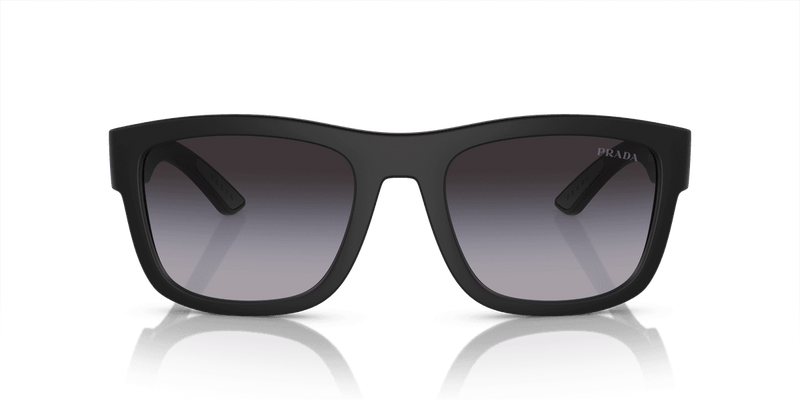 Prada Linea Rossa PS 01ZS in Matte Black / Grey Gradient (1BO09U) - Alternate View