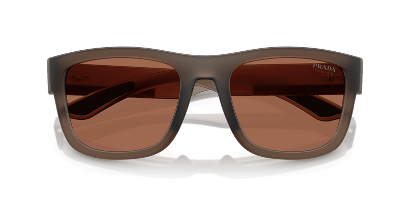 Prada Linea Rossa PS 01ZS in Transparent Brown / Brown Tuning (29F50A) - Alternate View