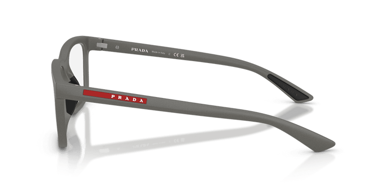 Prada Linea Rossa PS 02SV in Metal Grey (16X1O1) - Temple Detail