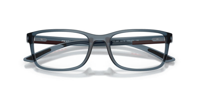 Prada Linea Rossa PS 06RV in Transparent Azure (CZH1O1) - Alternate View