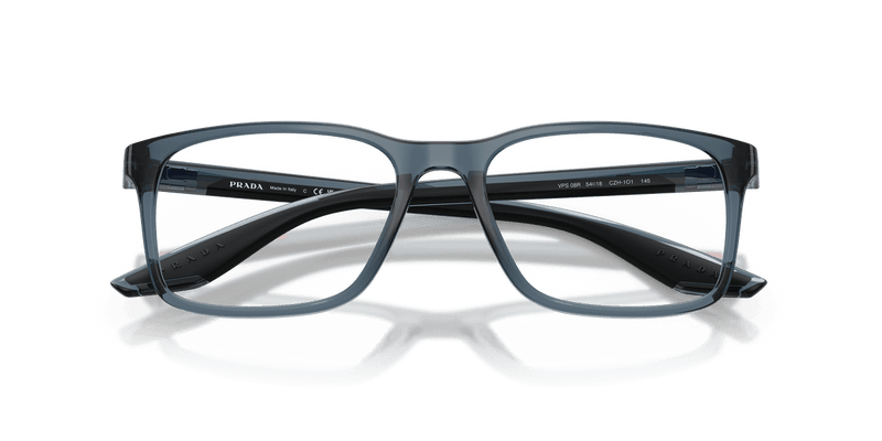 Prada Linea Rossa PS 08RV in Transparent Azure (CZH1O1) - Alternate View