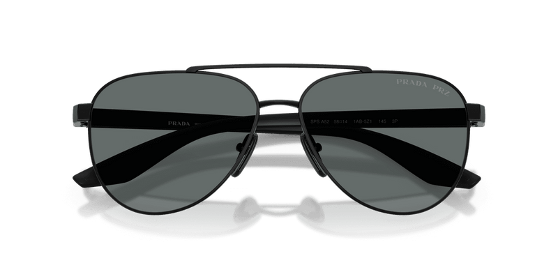 Prada Linea Rossa PS A52S in Black / Polar Dark Grey (1AB5Z1) - Alternate View