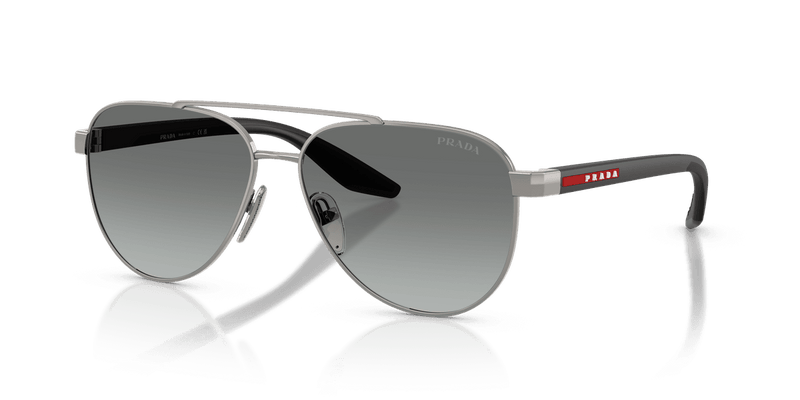 Prada Linea Rossa PS A52S in Gunmetal / Grey Gradient (5AV3M1) - Alternate View