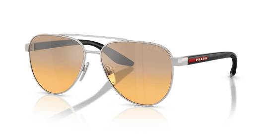 Prada Linea Rossa PS A52S - Silver / Gradient Grey (1BC40Z)