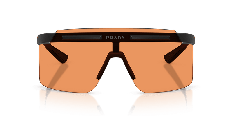 Prada Linea Rossa PS B06S in Matte Black / Orange (1BO90U) - Alternate View